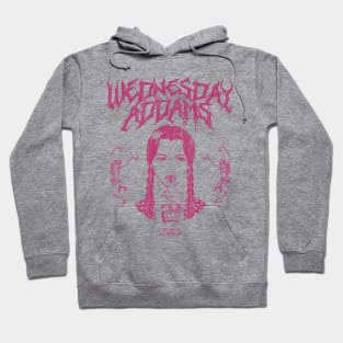 Wednesday Addams Metal Hoodie